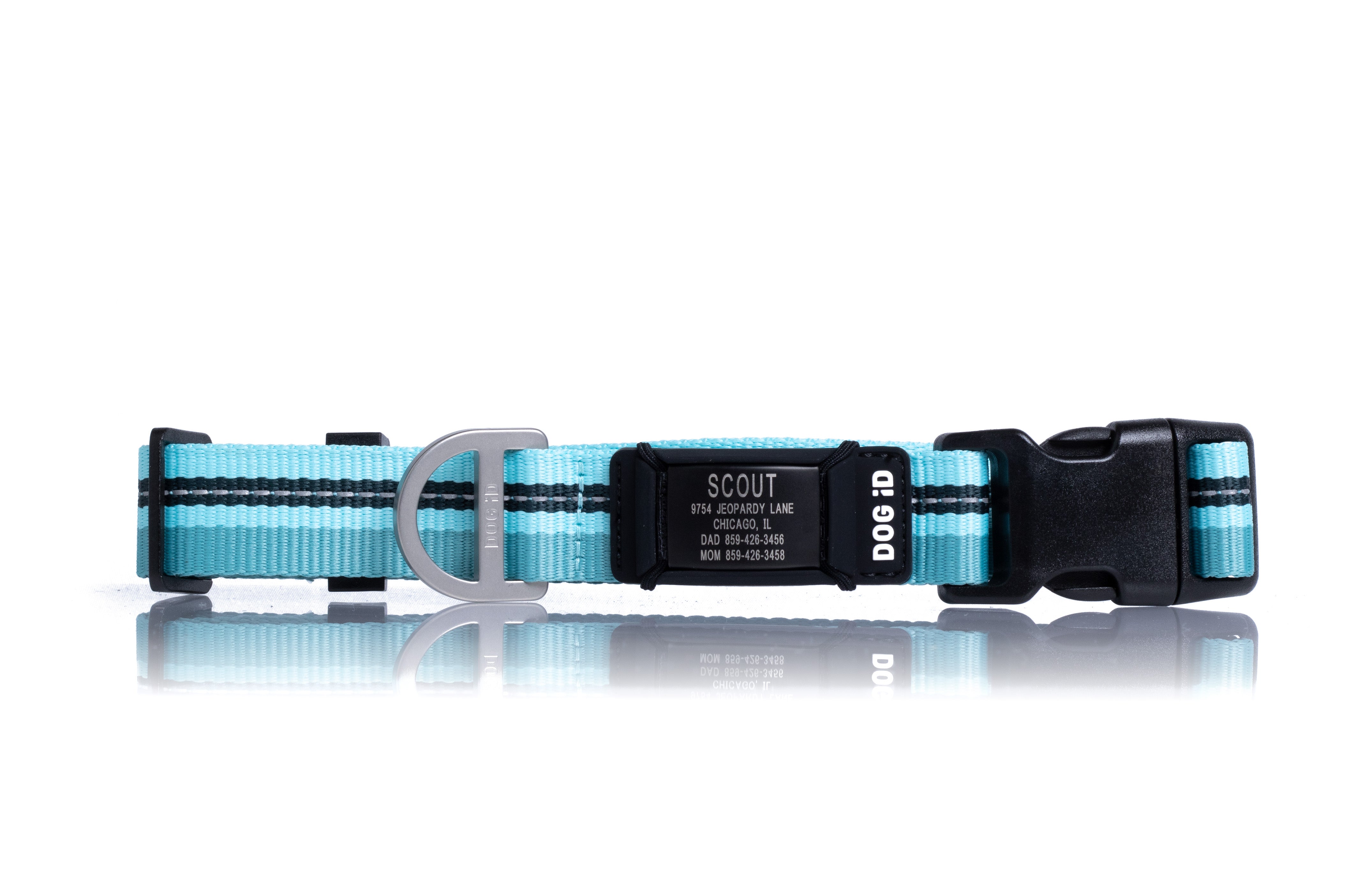 Limited Edition Rock Solid Collar ID 1 ID Med/Large Graphite Pacific Coast