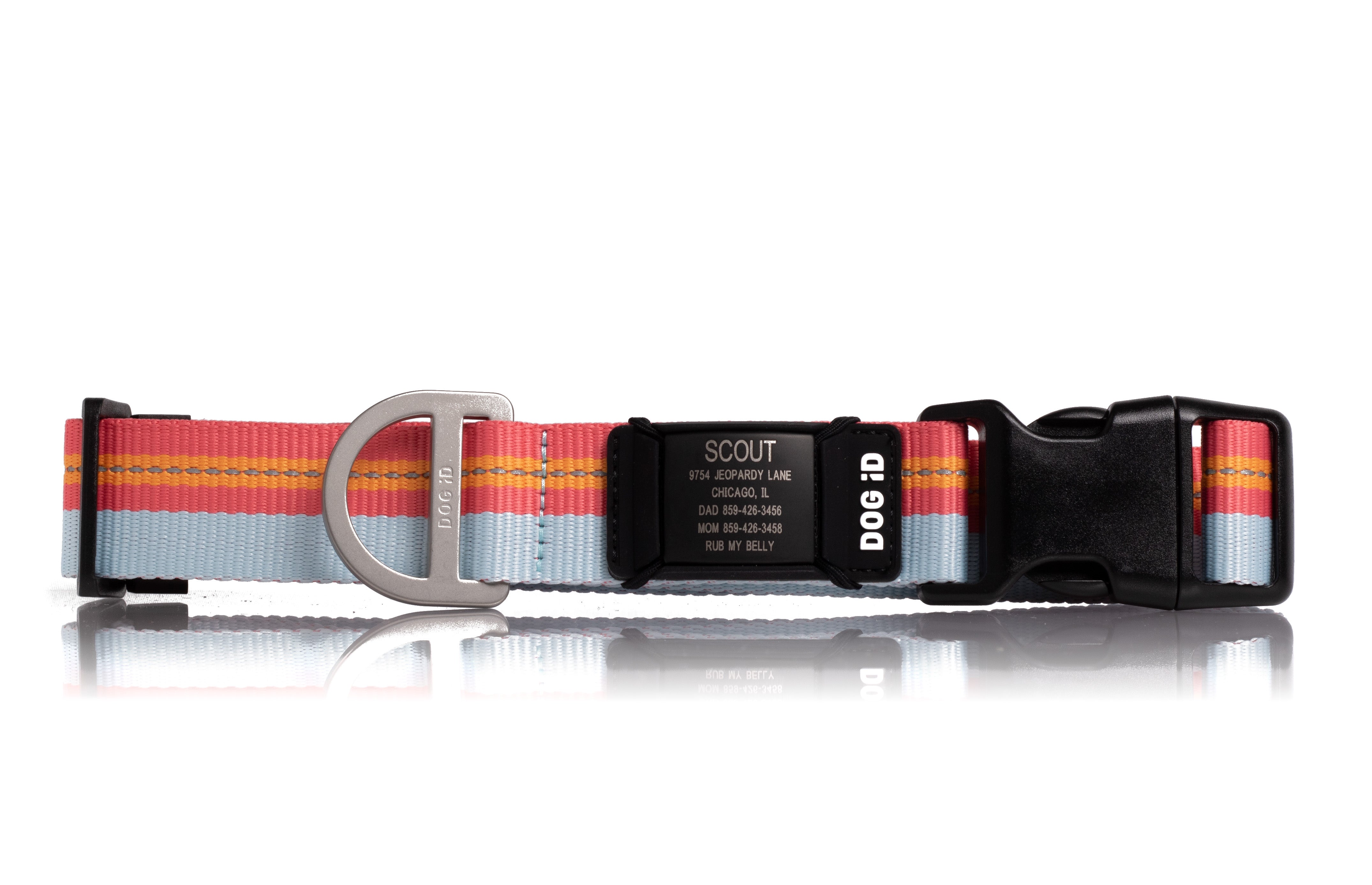 Limited Edition Rock Solid Collar ID 1 ID X-Large Graphite Santa Monica