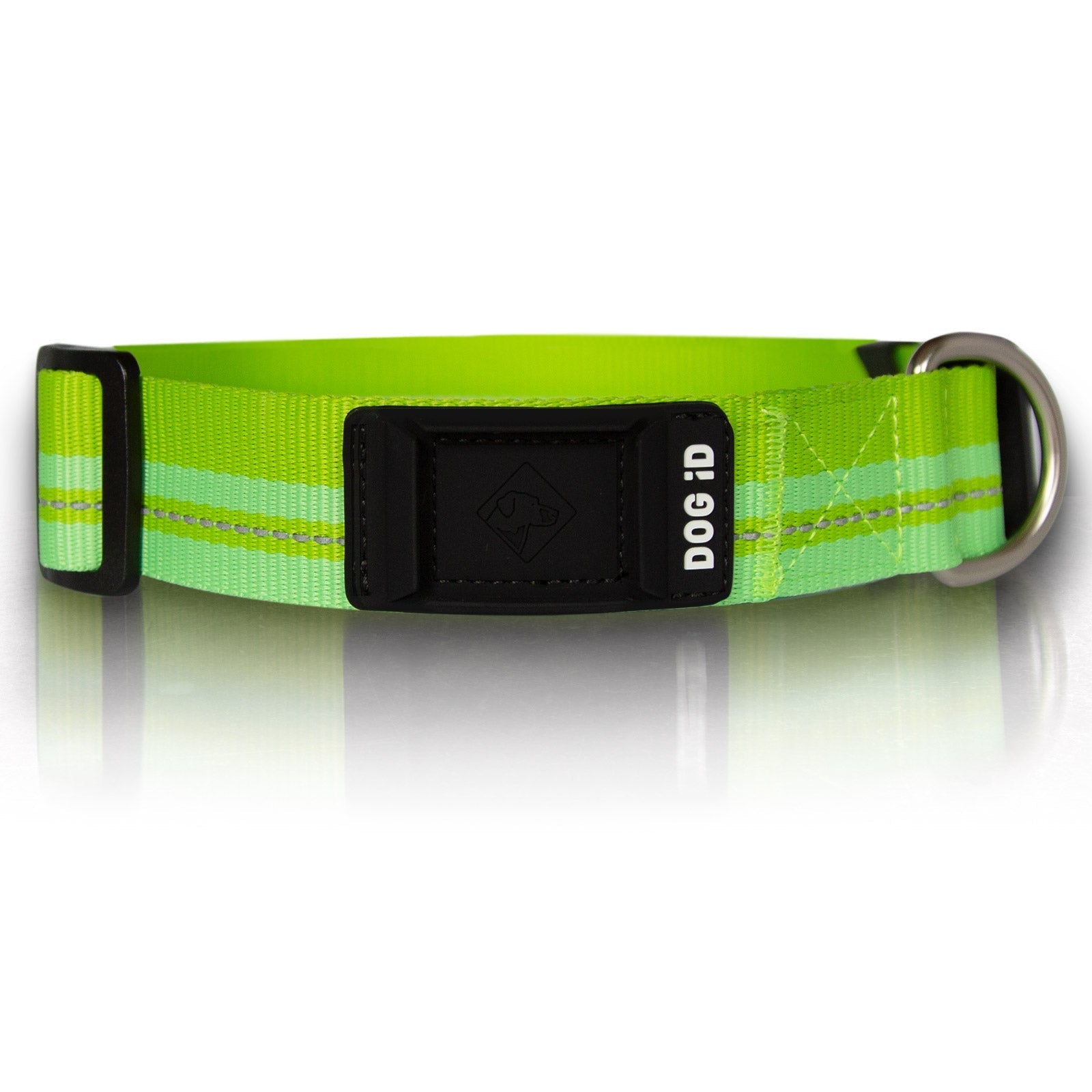 Rock Solid Collar Accessory Collar Med/Large Hi-Viz Green