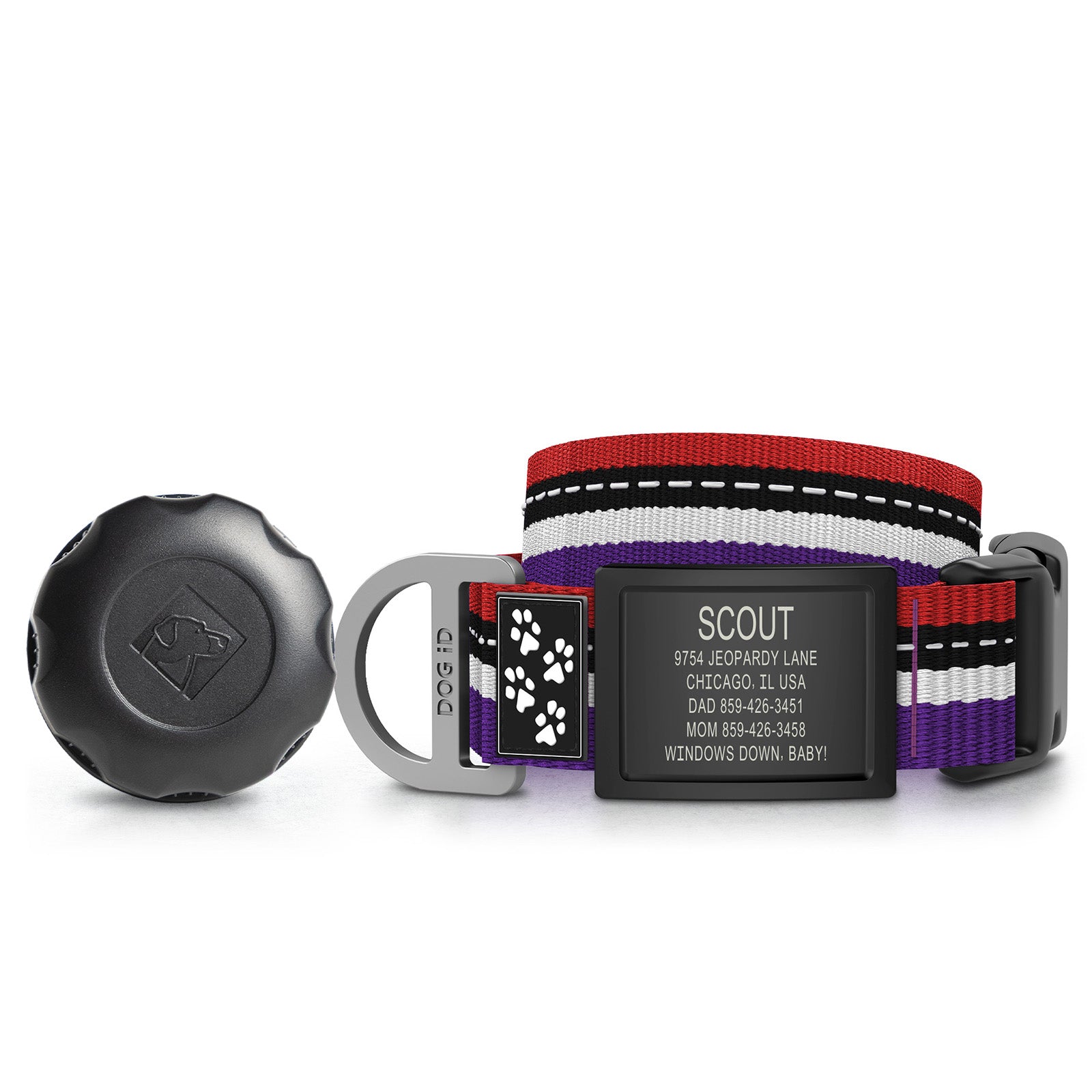 AirTag Holder + Collar + ID