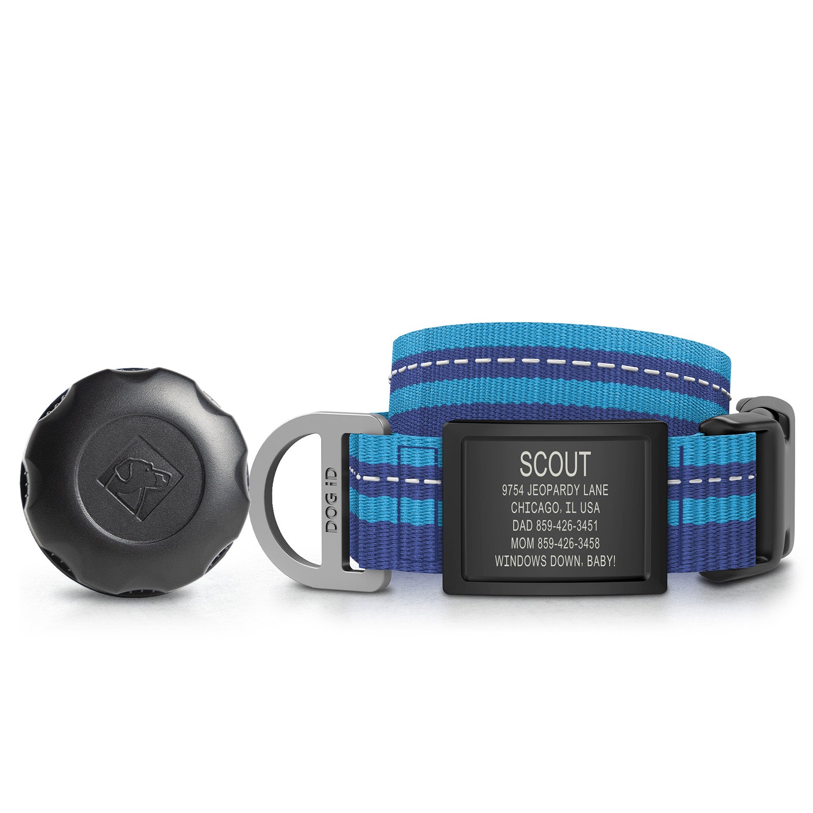 AirTag Holder + Collar + ID