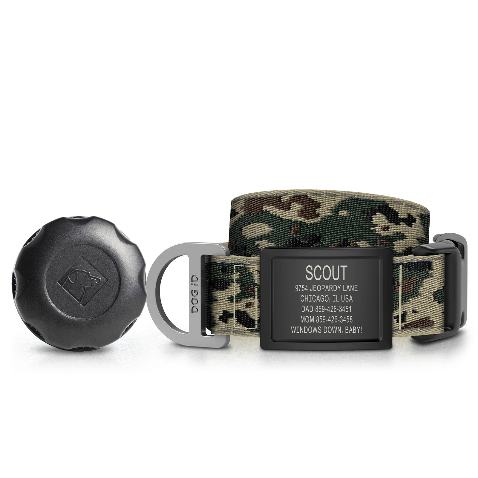 AirTag Holder + Collar + ID