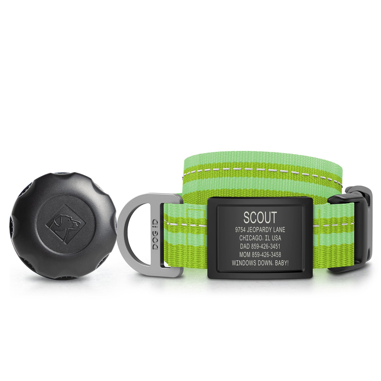 AirTag Holder + Collar + ID