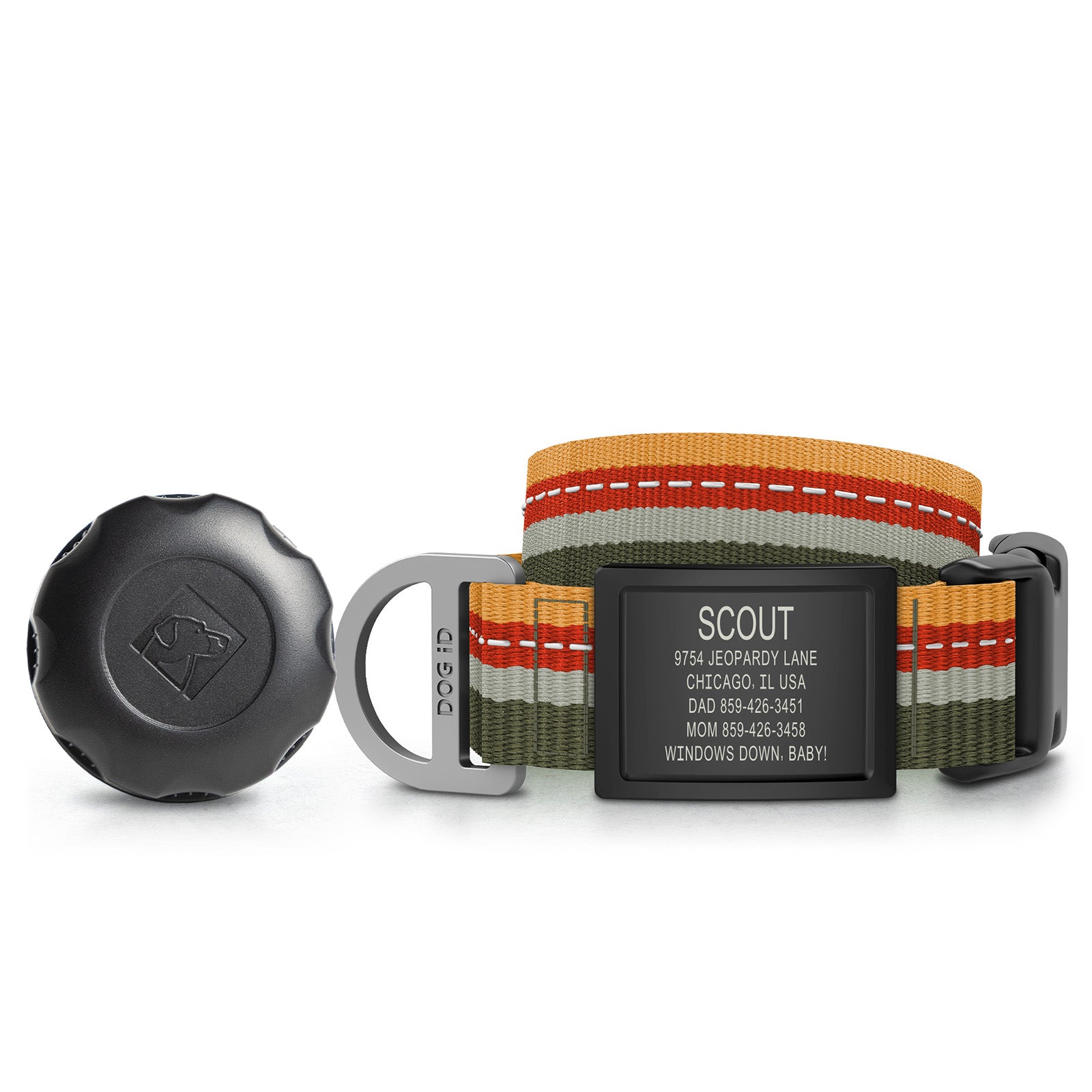 AirTag Holder + Collar + ID