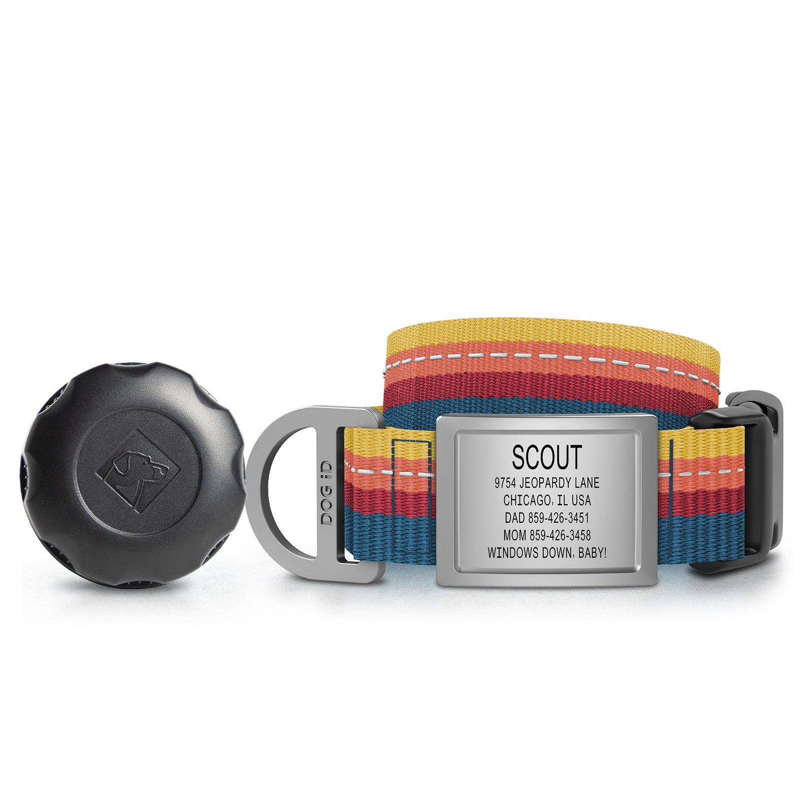 AirTag Holder + Collar + ID