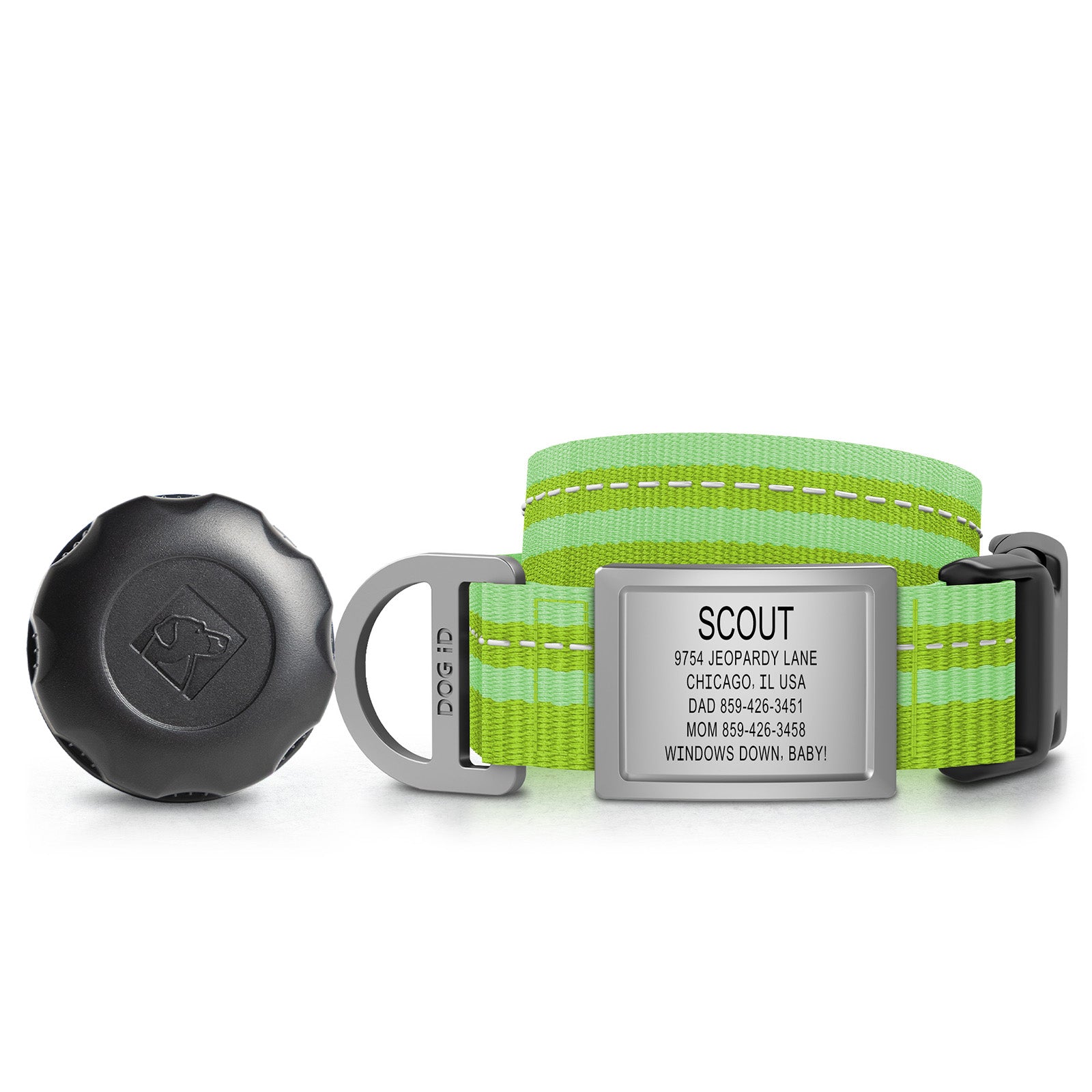 AirTag Holder + Collar + ID