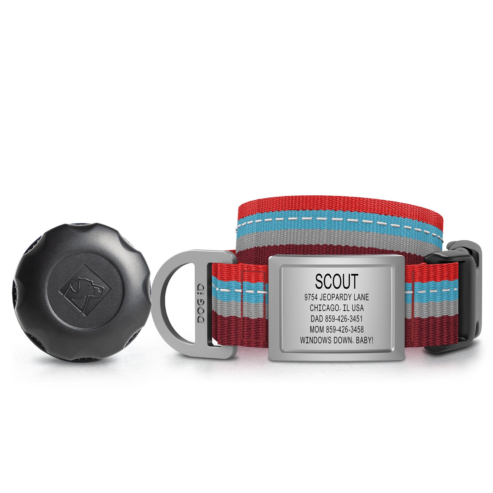 AirTag Holder + Collar + ID