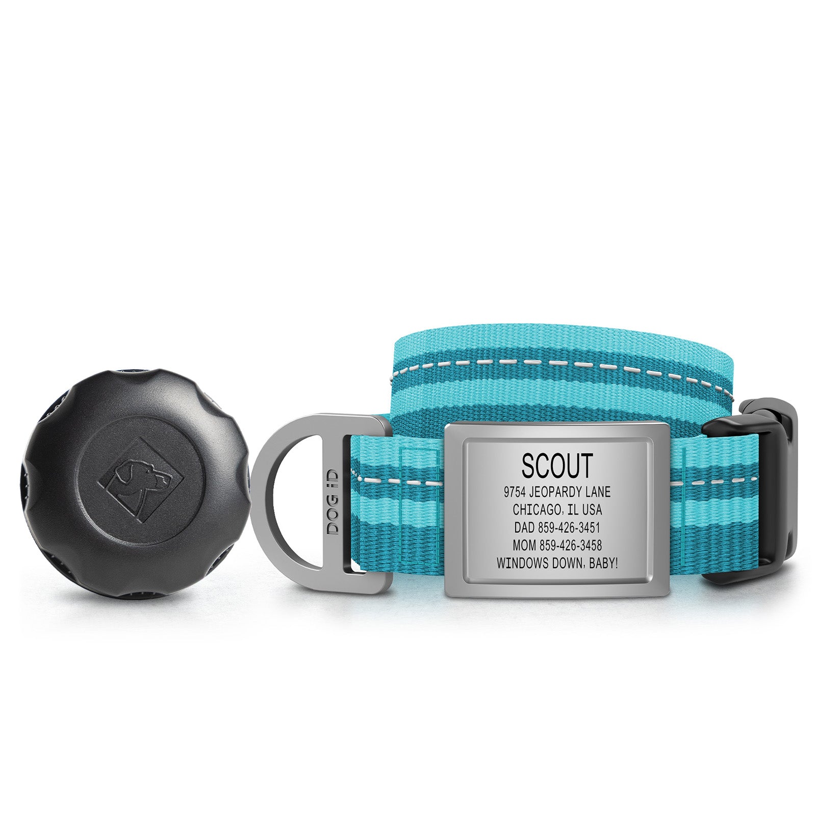 AirTag Holder + Collar + ID