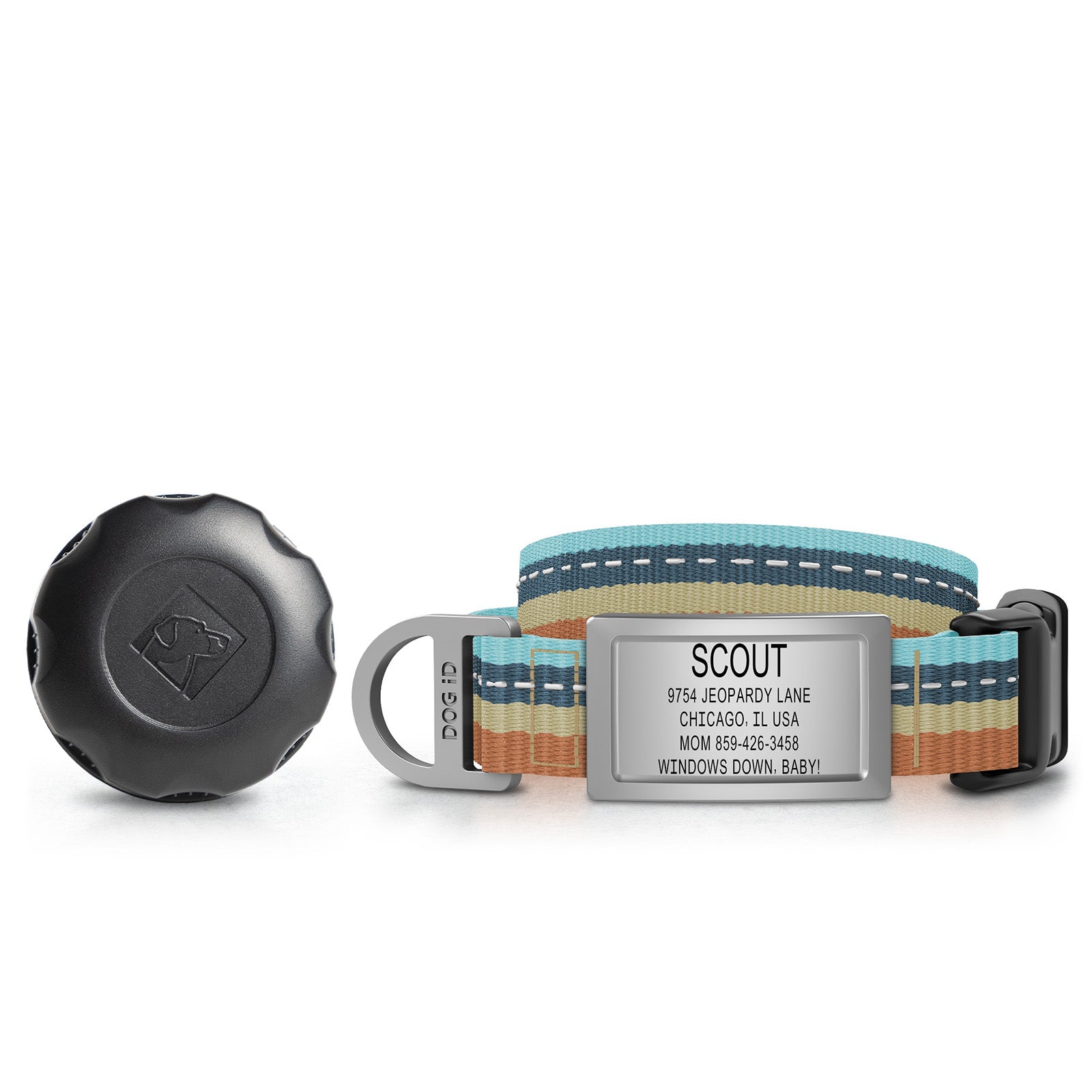 AirTag Holder + Collar + ID
