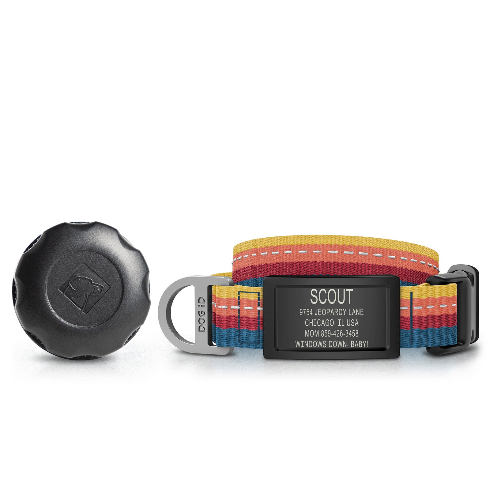 AirTag Holder + Collar + ID