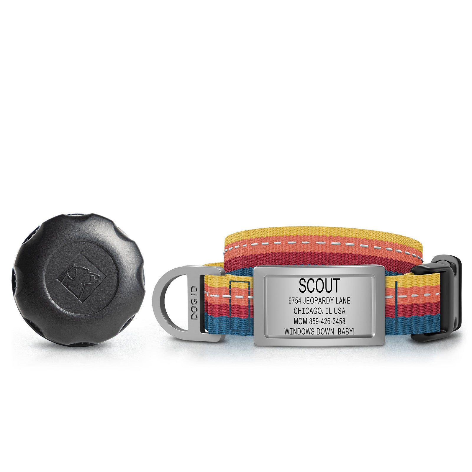 AirTag Holder + Collar + ID