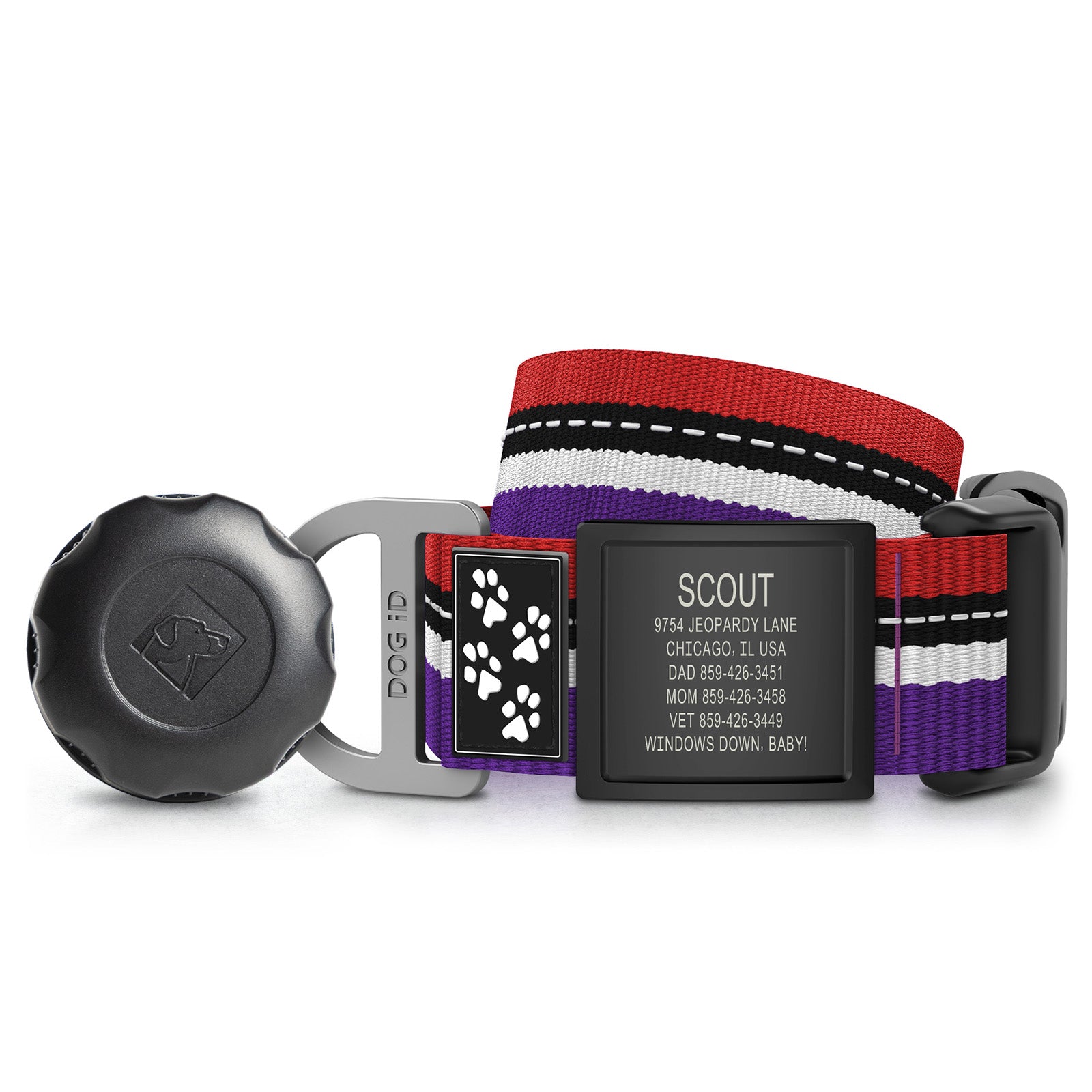AirTag Holder + Collar + ID