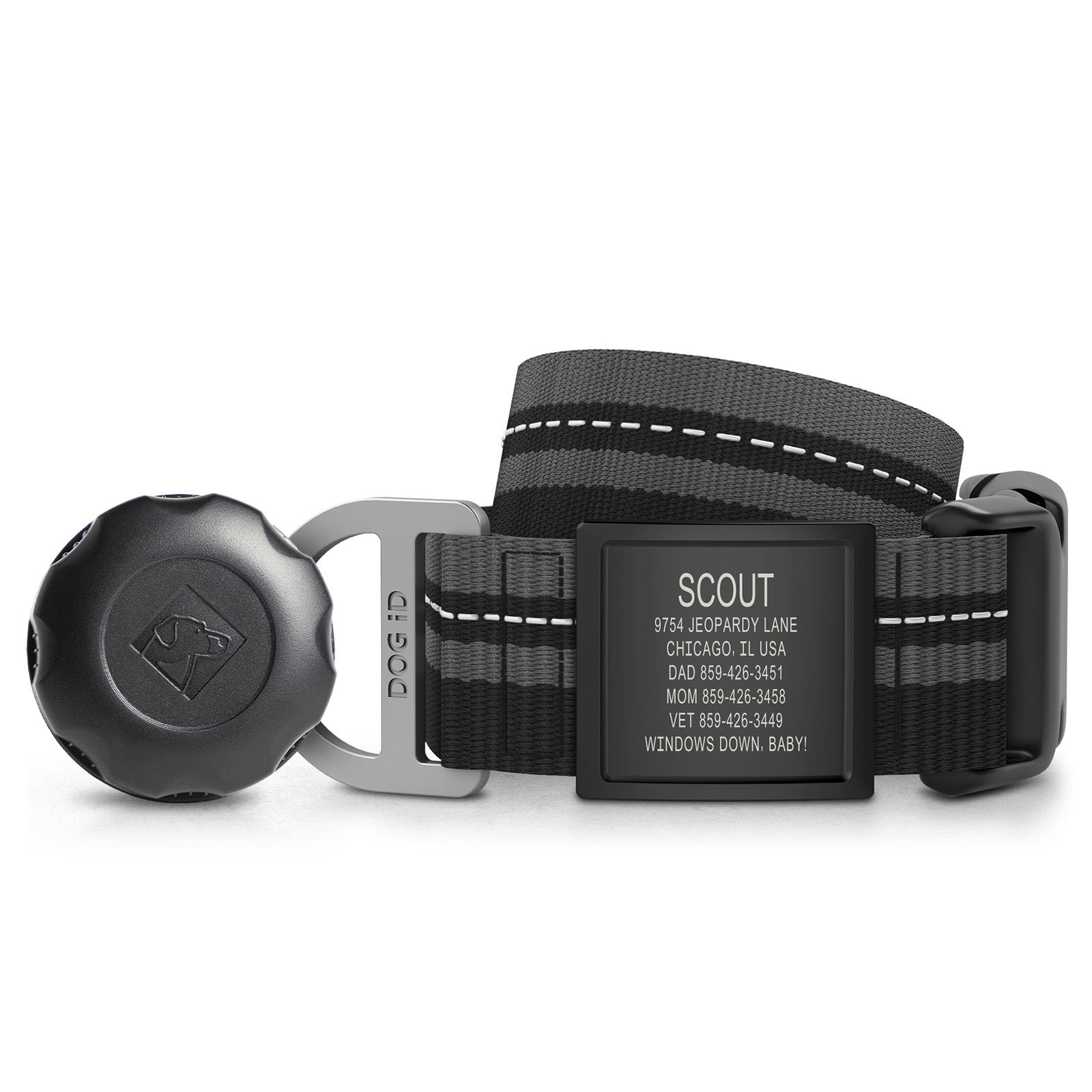 AirTag Holder + Collar + ID
