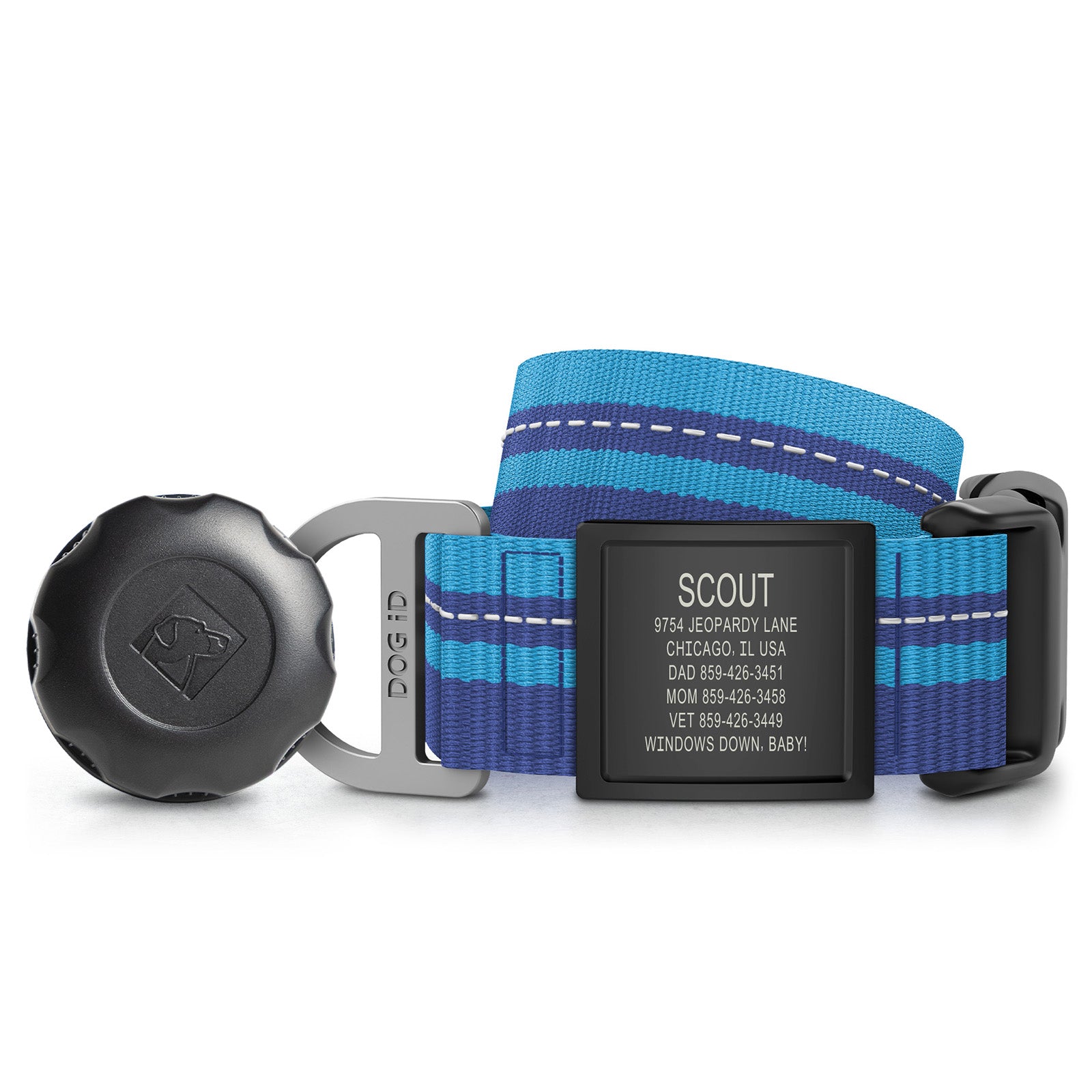 AirTag Holder + Collar + ID