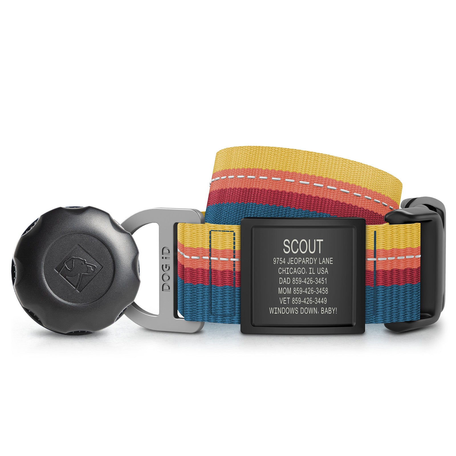 AirTag Holder + Collar + ID