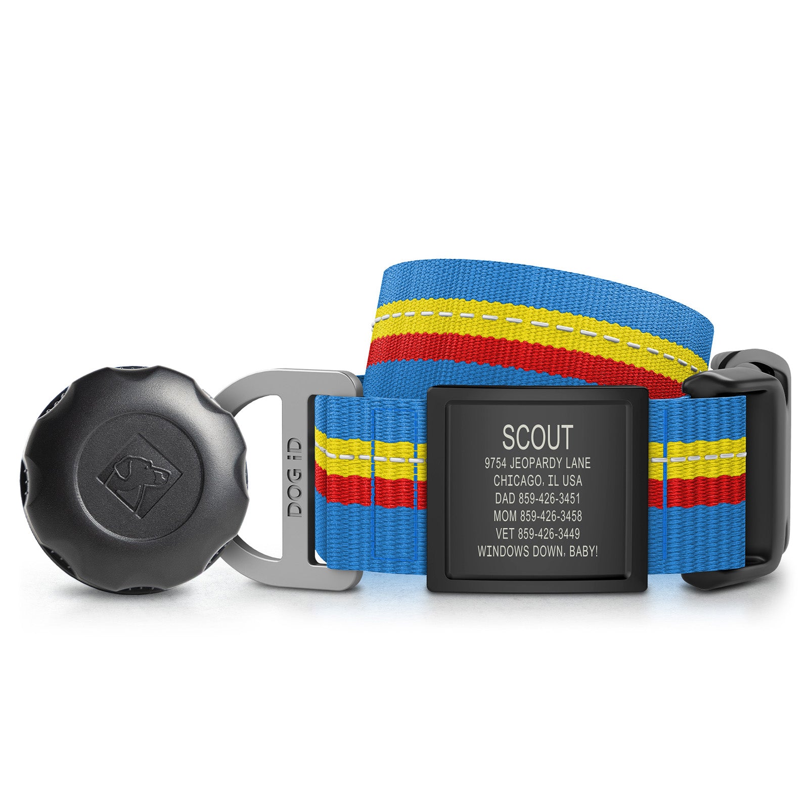 AirTag Holder + Collar + ID