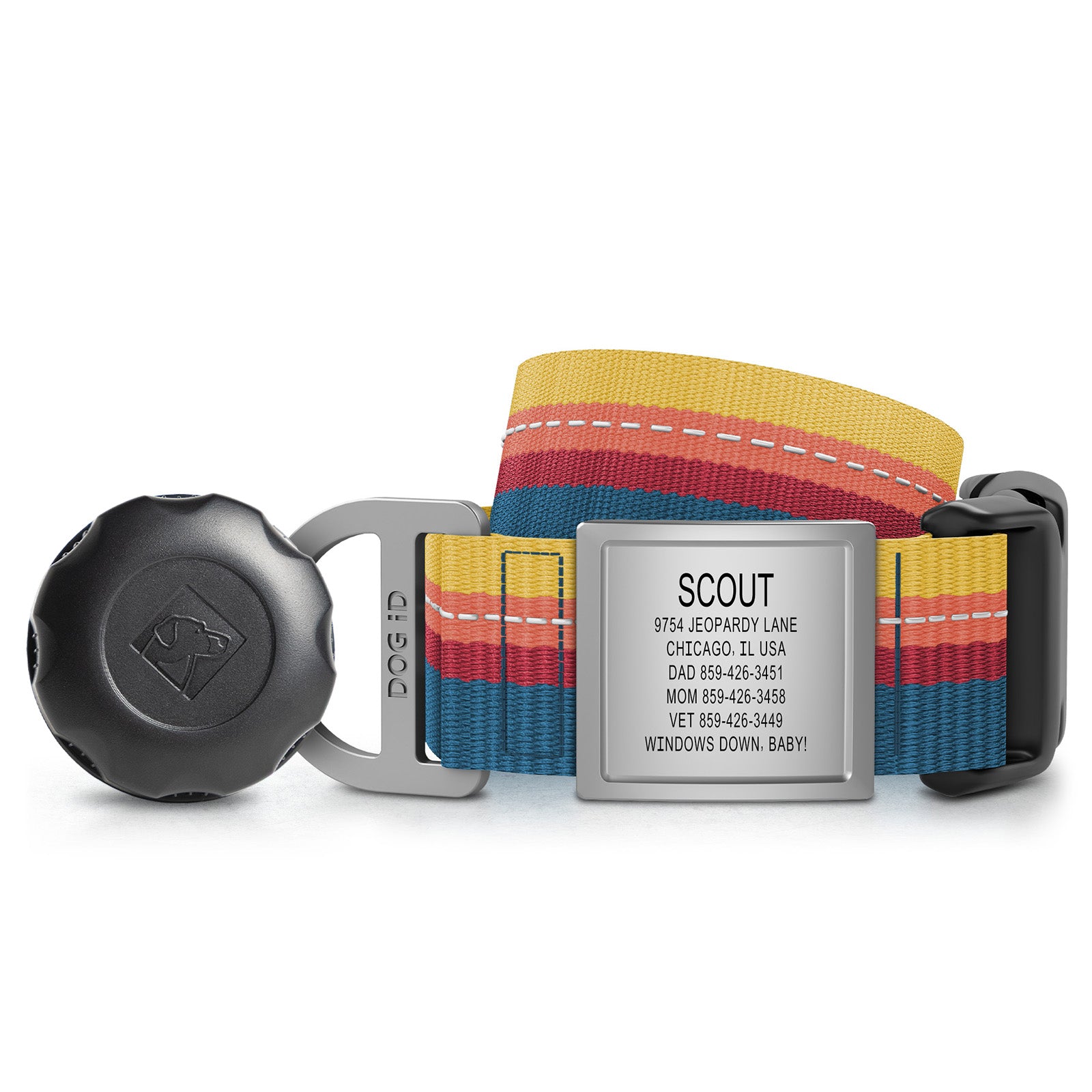 AirTag Holder + Collar + ID