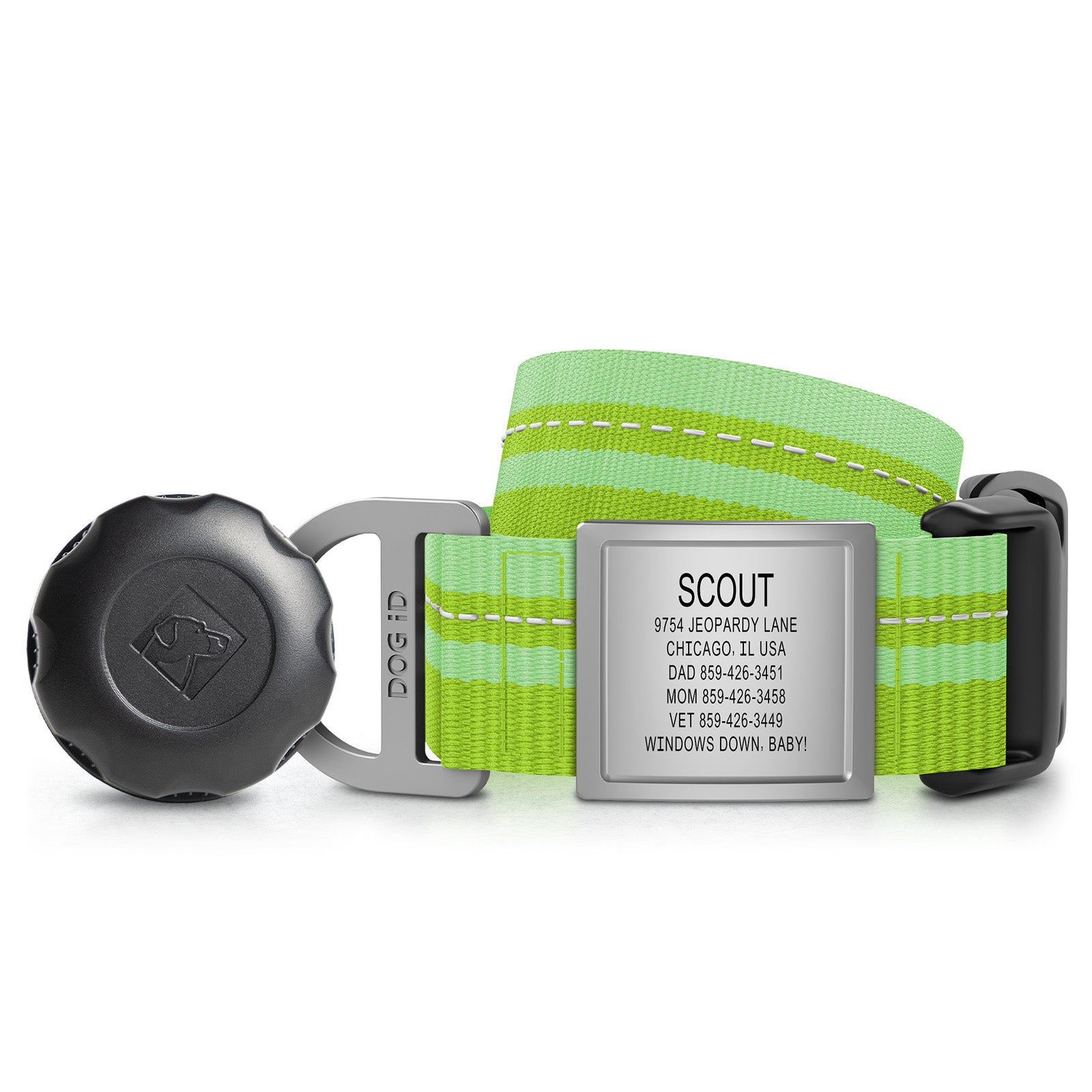 AirTag Holder + Collar + ID
