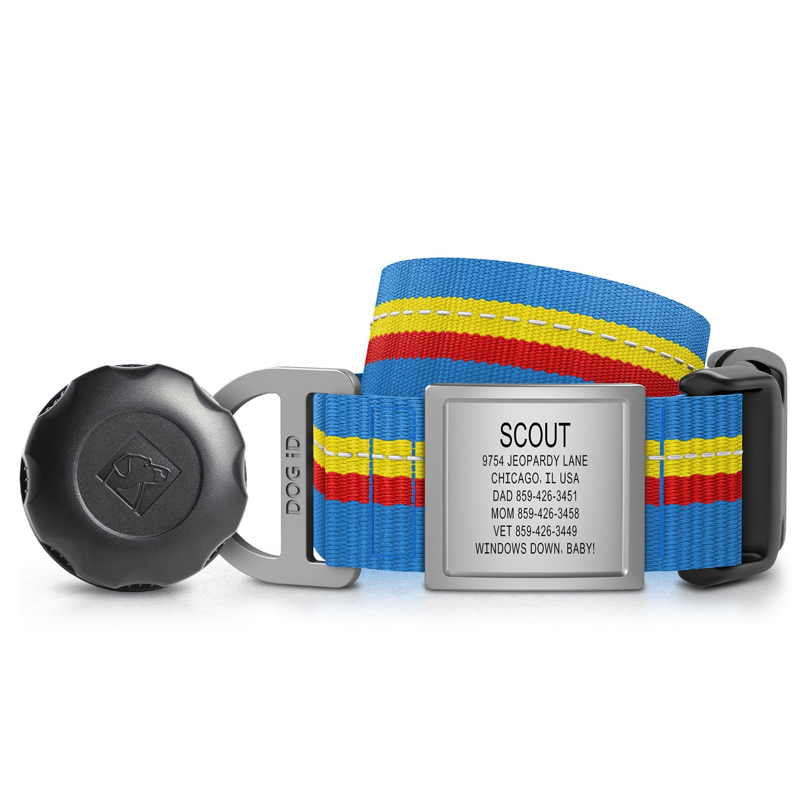 AirTag Holder + Collar + ID
