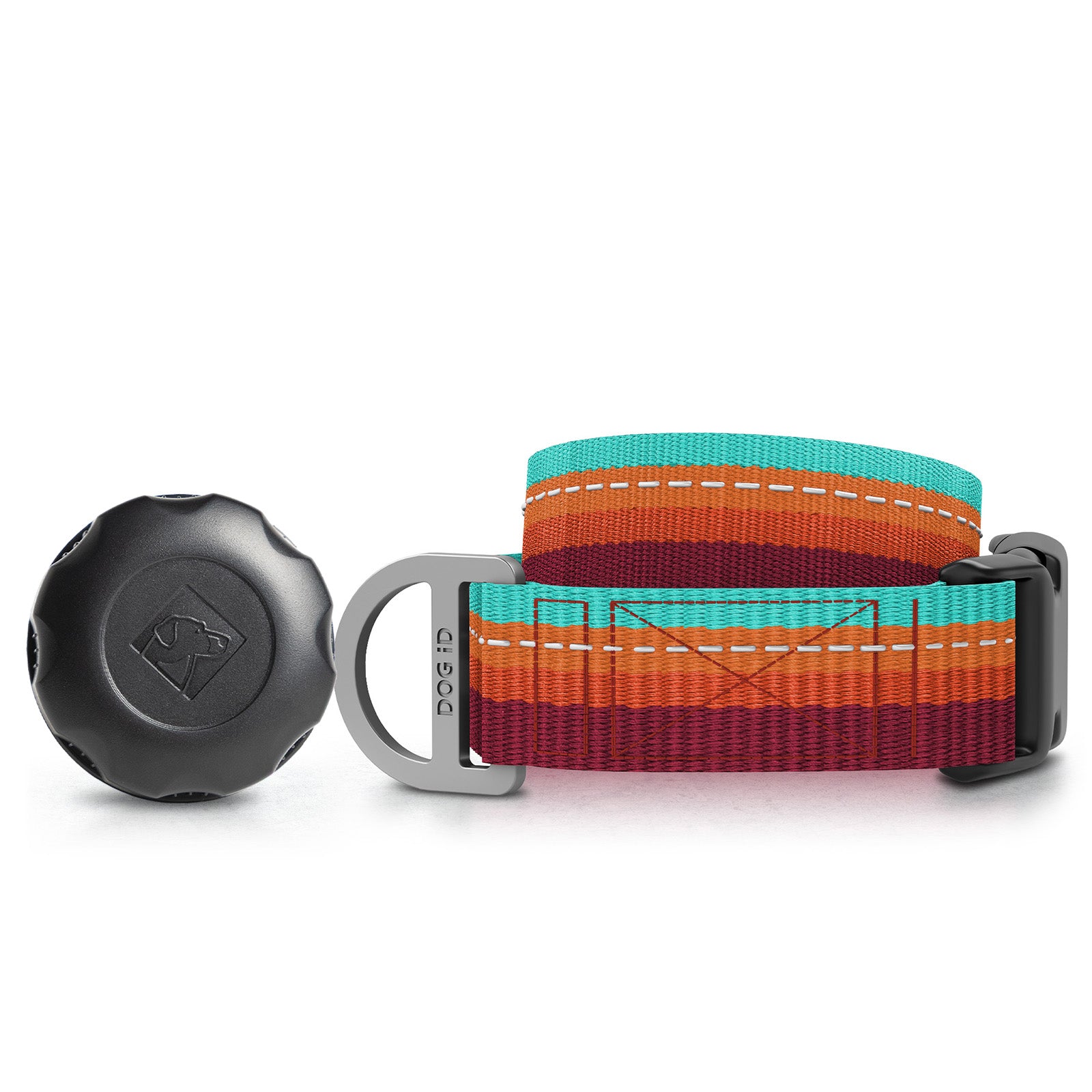 AirTag Holder + Collar Part Autumn Campfire Medium/Large