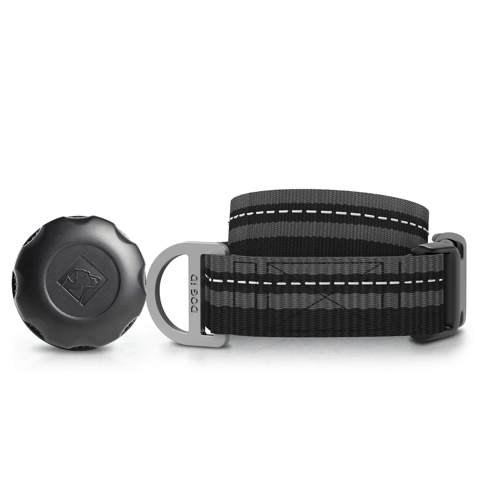 AirTag Holder + Collar Part Black Medium/Large