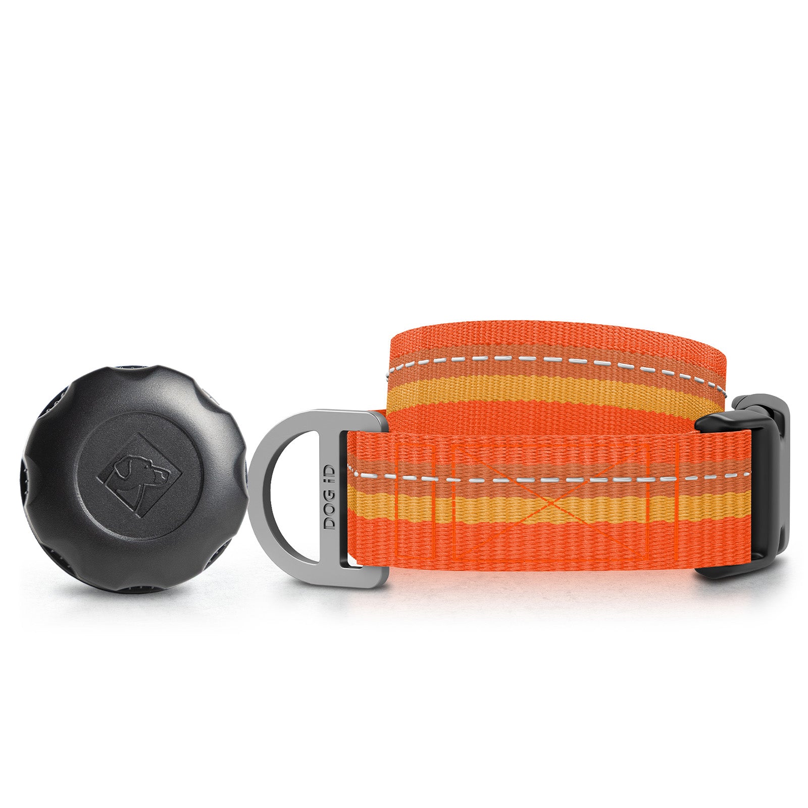 AirTag Holder + Collar Part Blaze Orange Medium/Large