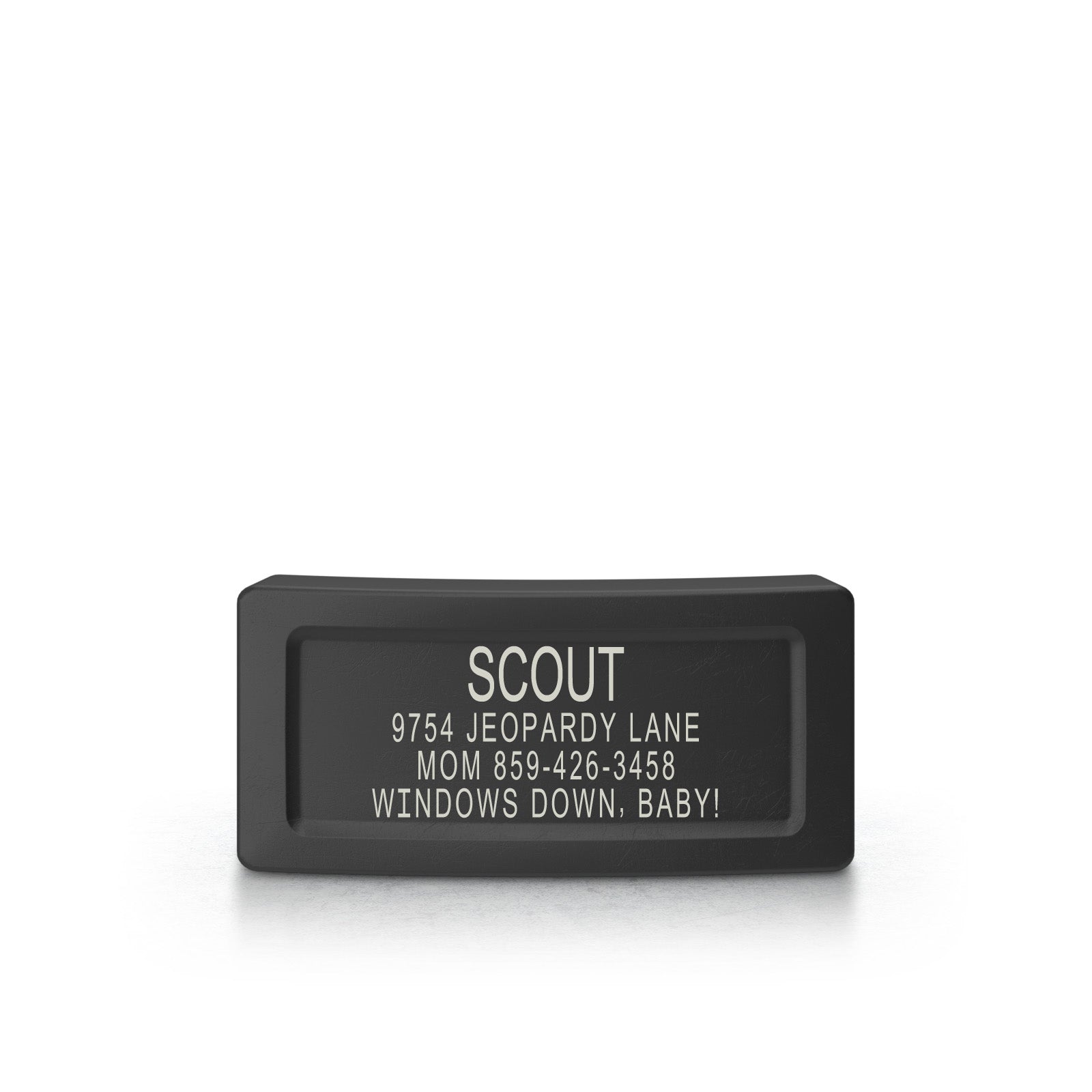 Dog ID 2 ID Graphite 0.5" (13mm)