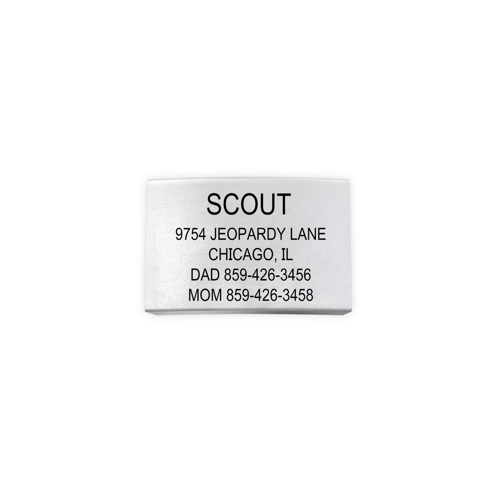 Replacement Faceplates ID Slate Med/Large