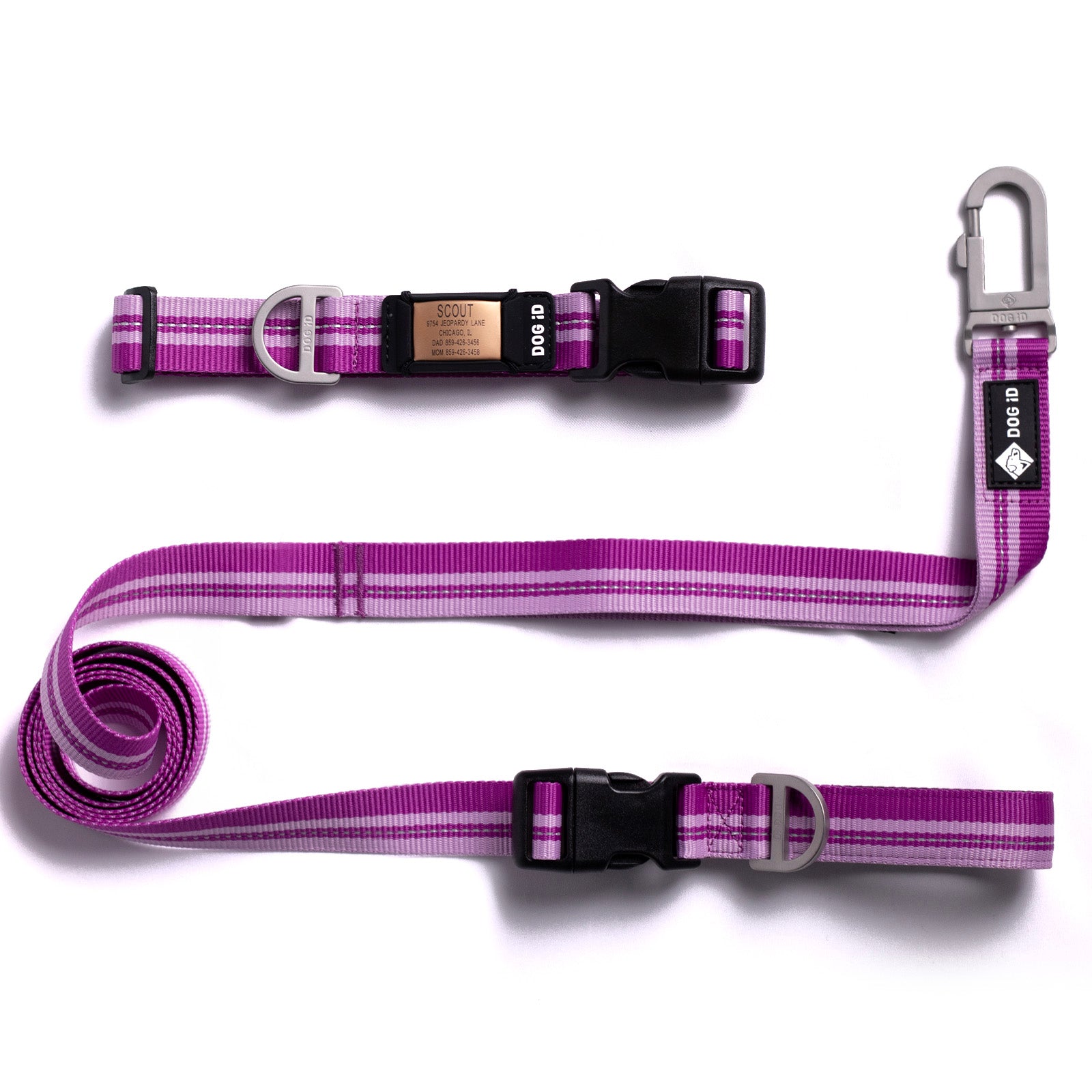 Accessory + ID Kit ID Med/Large Rose Gold Violet