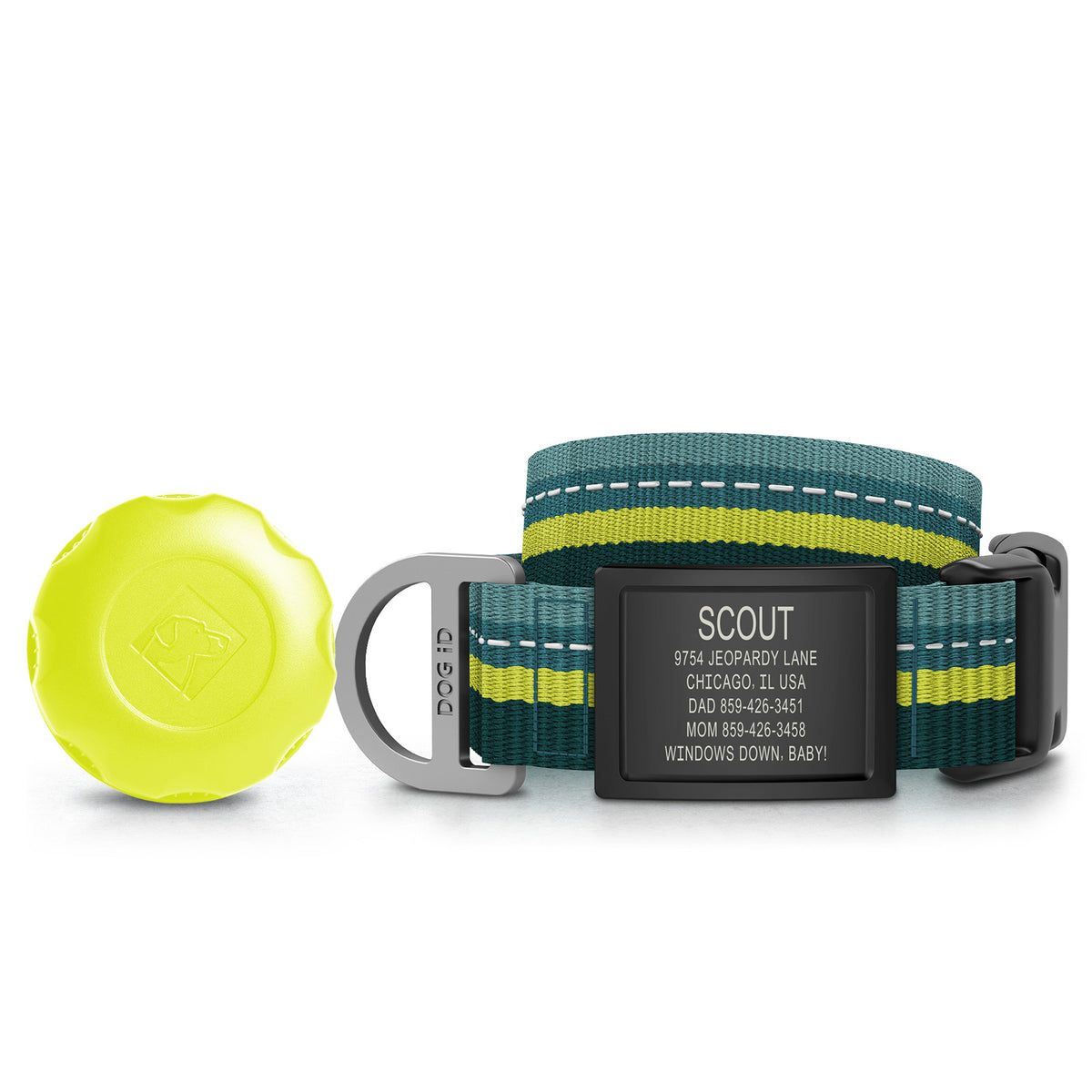 AirTag Holder + Collar + ID