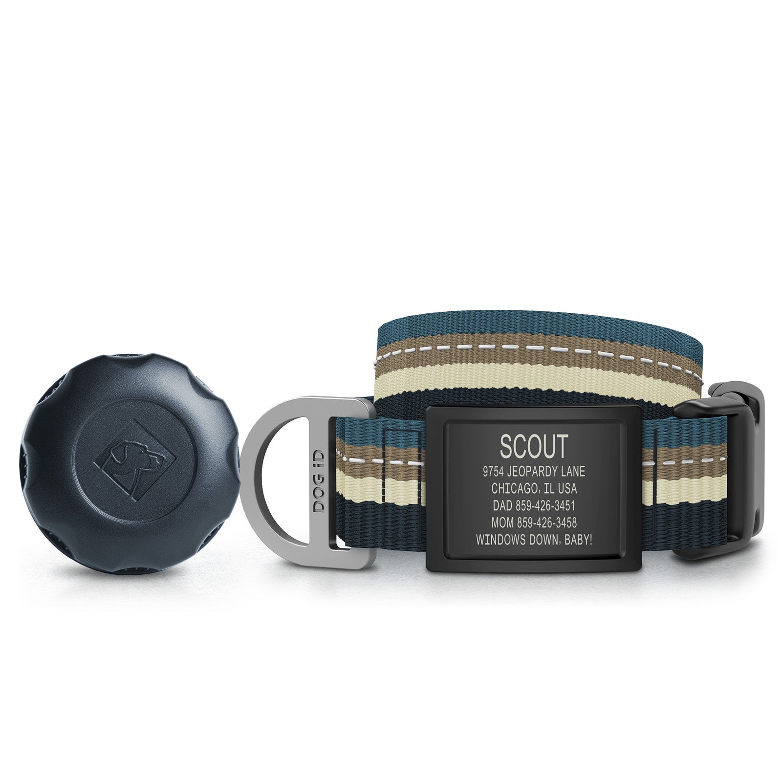 AirTag Holder + Collar + ID