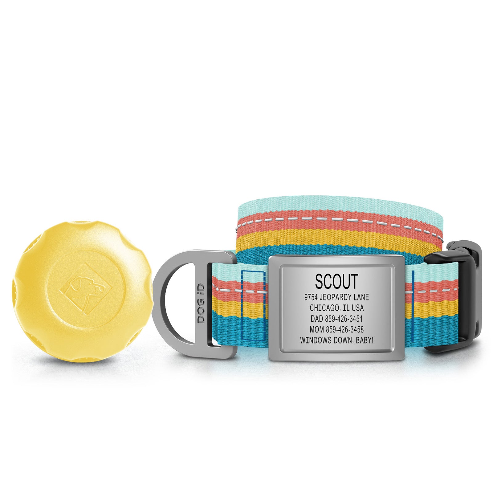 AirTag Holder + Collar + ID