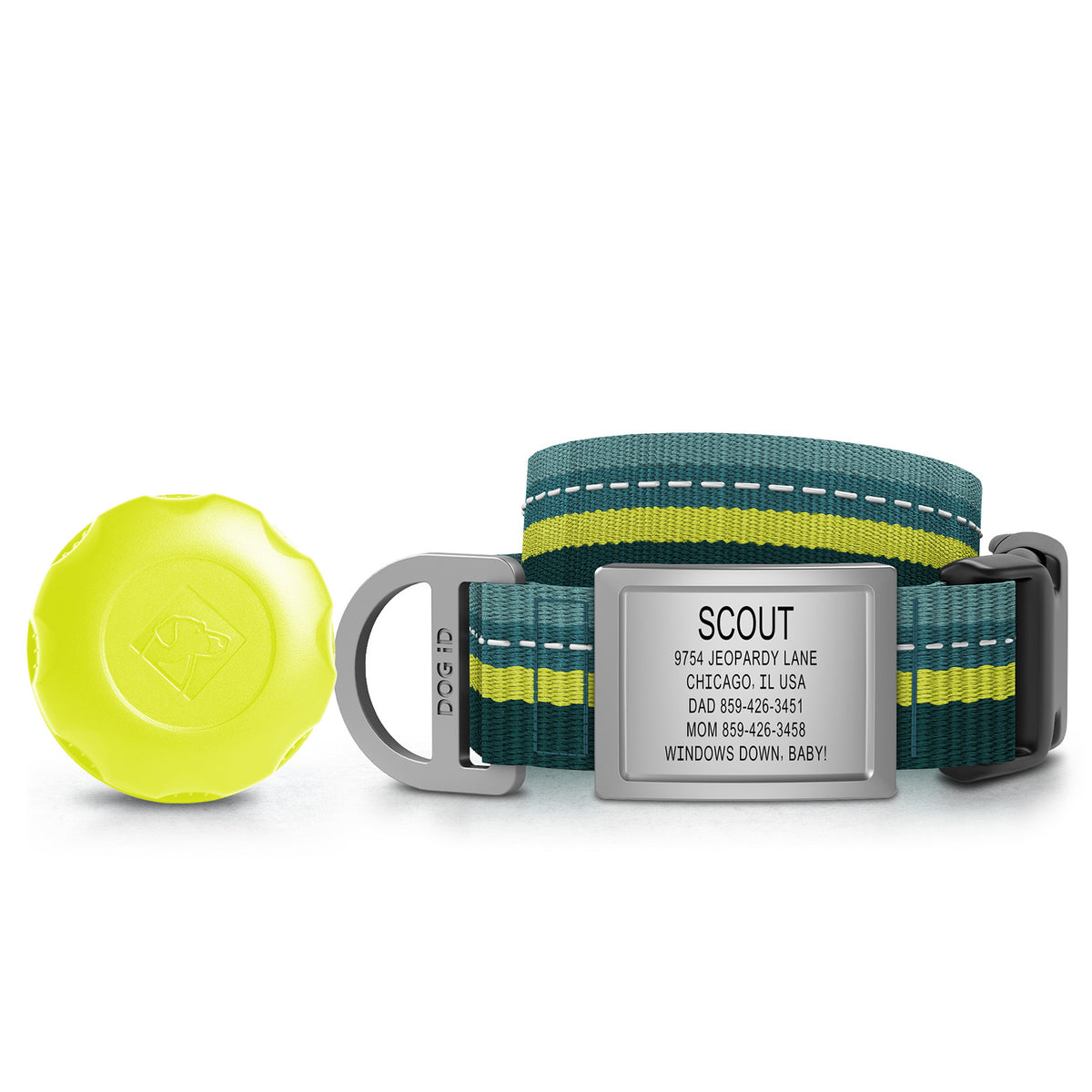 AirTag Holder + Collar + ID