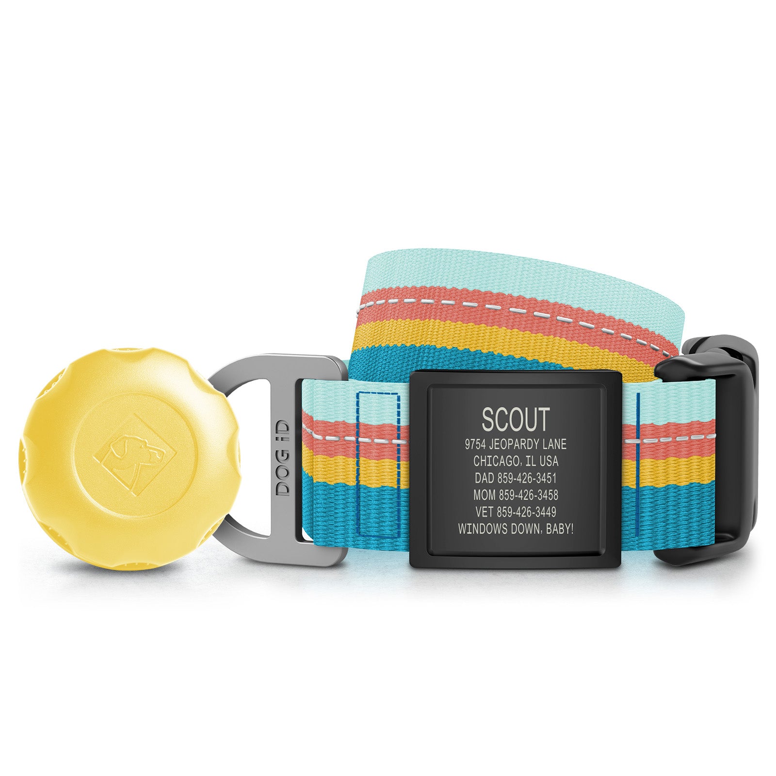AirTag Holder + Collar + ID
