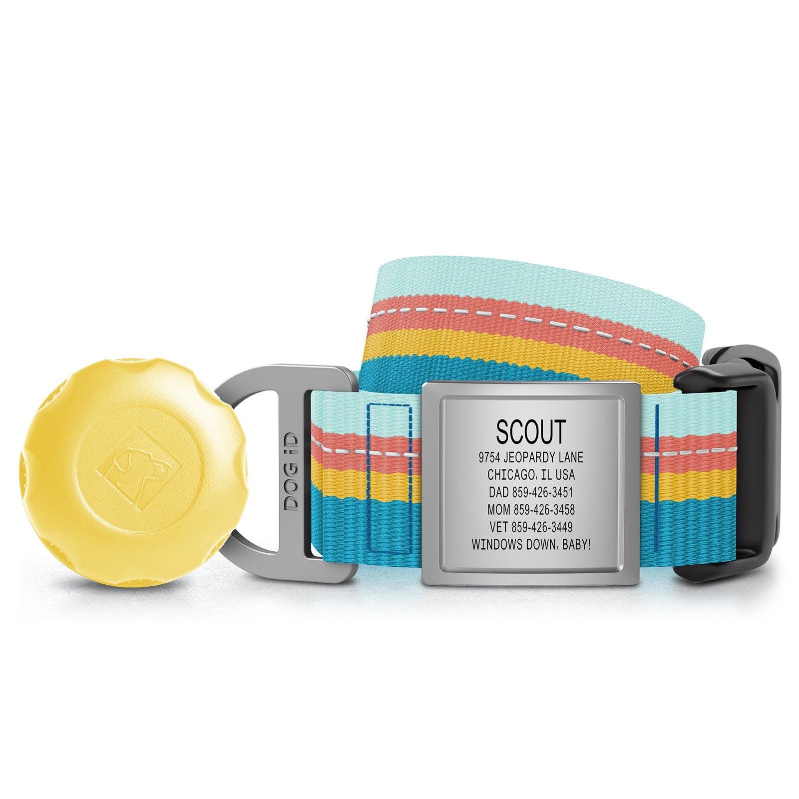 AirTag Holder + Collar + ID