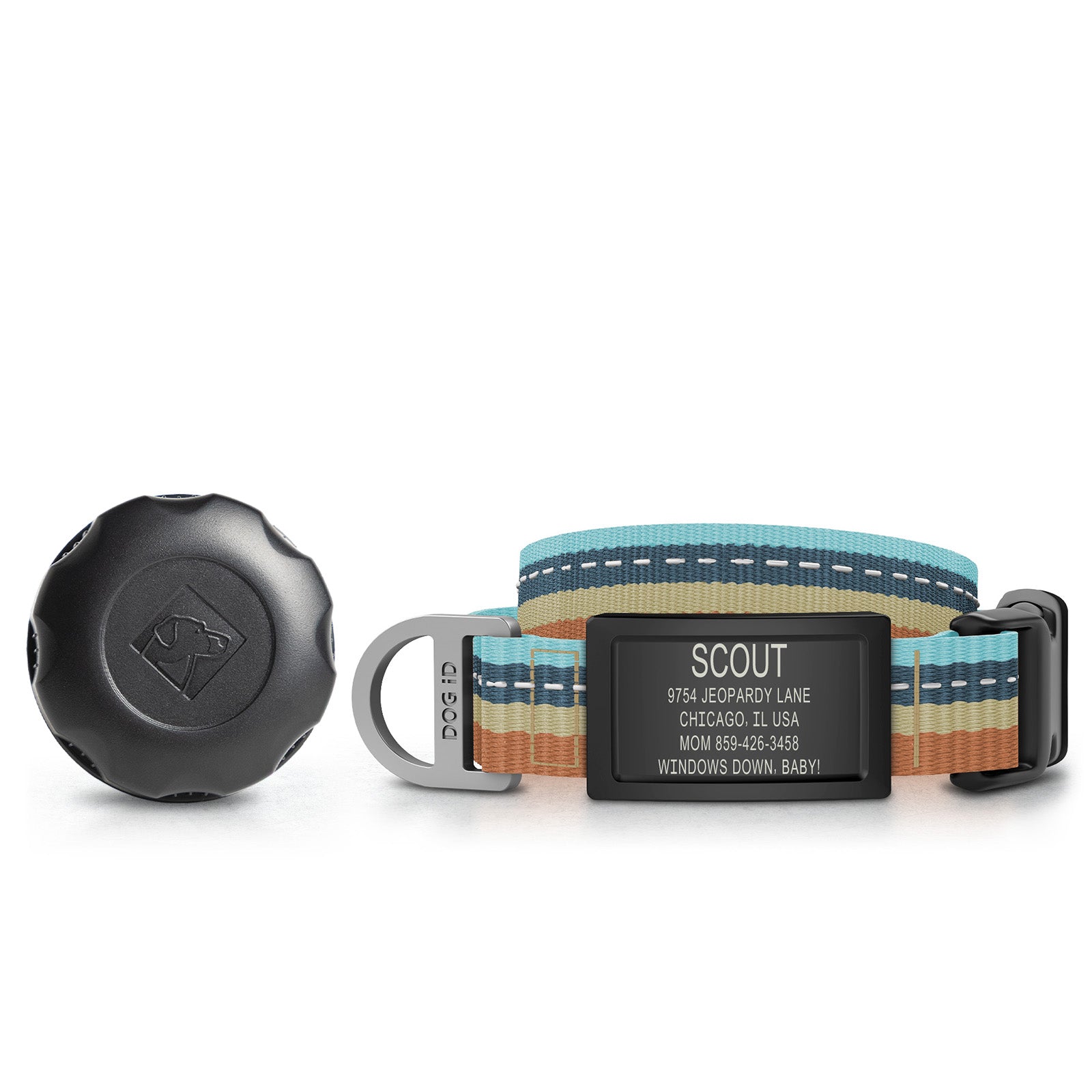 AirTag Holder + Collar + ID