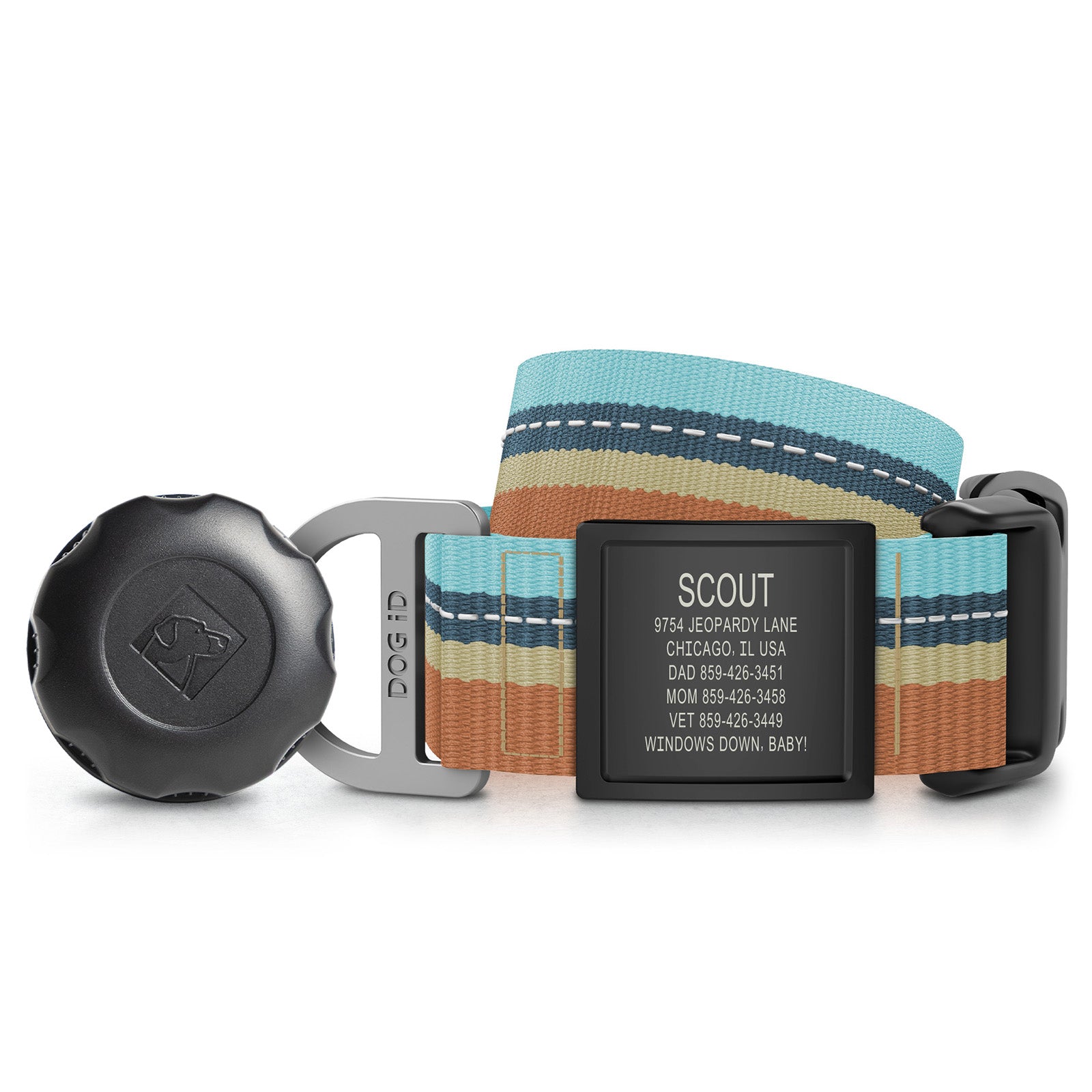 AirTag Holder + Collar + ID