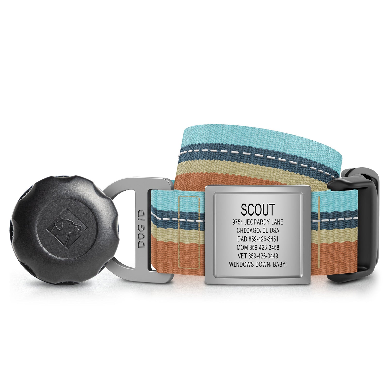 AirTag Holder + Collar + ID