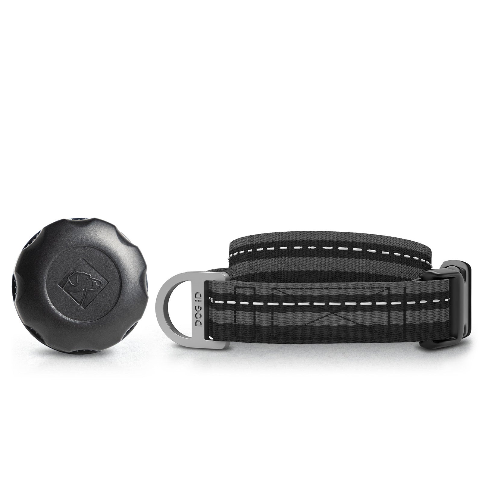 AirTag Holder + Collar Part Black Small