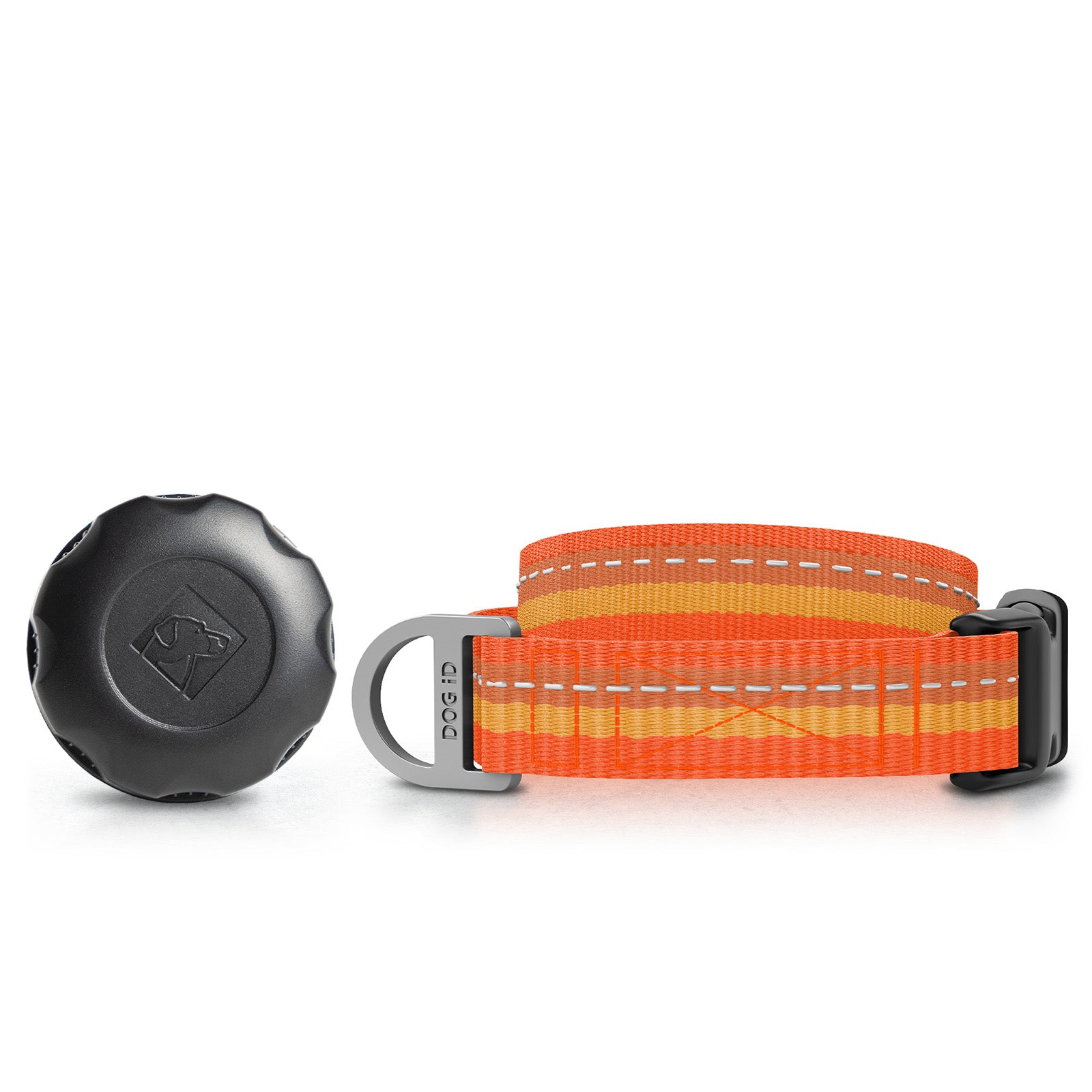 AirTag Holder + Collar Part Blaze Orange Small