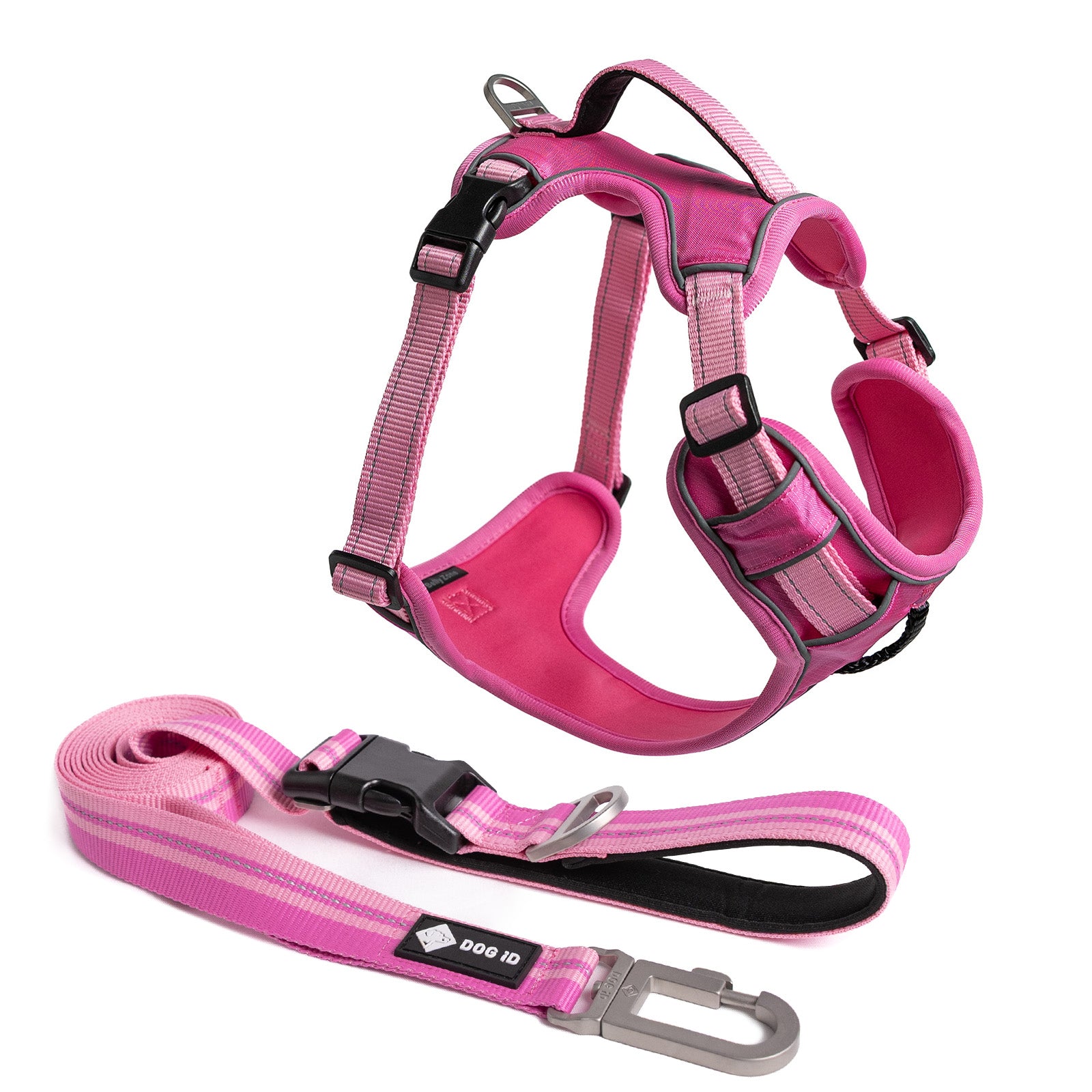 Harness + Leash Small Pink.