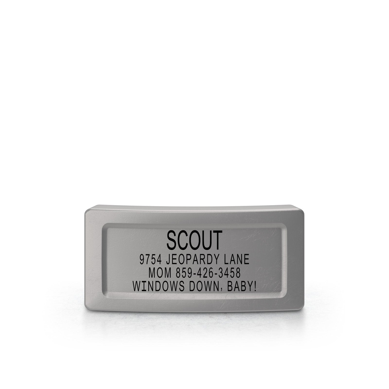 Dog ID 2 ID Slate 0.5" (13mm)