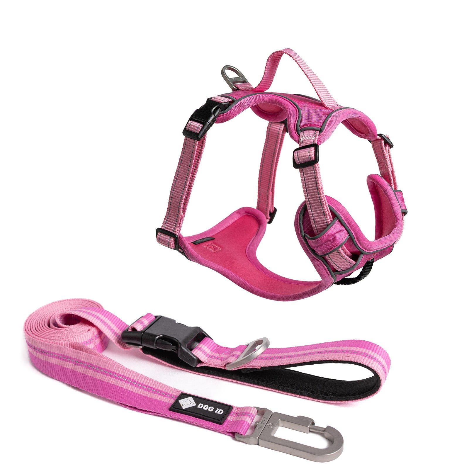 Harness + Leash X-Small Pink.